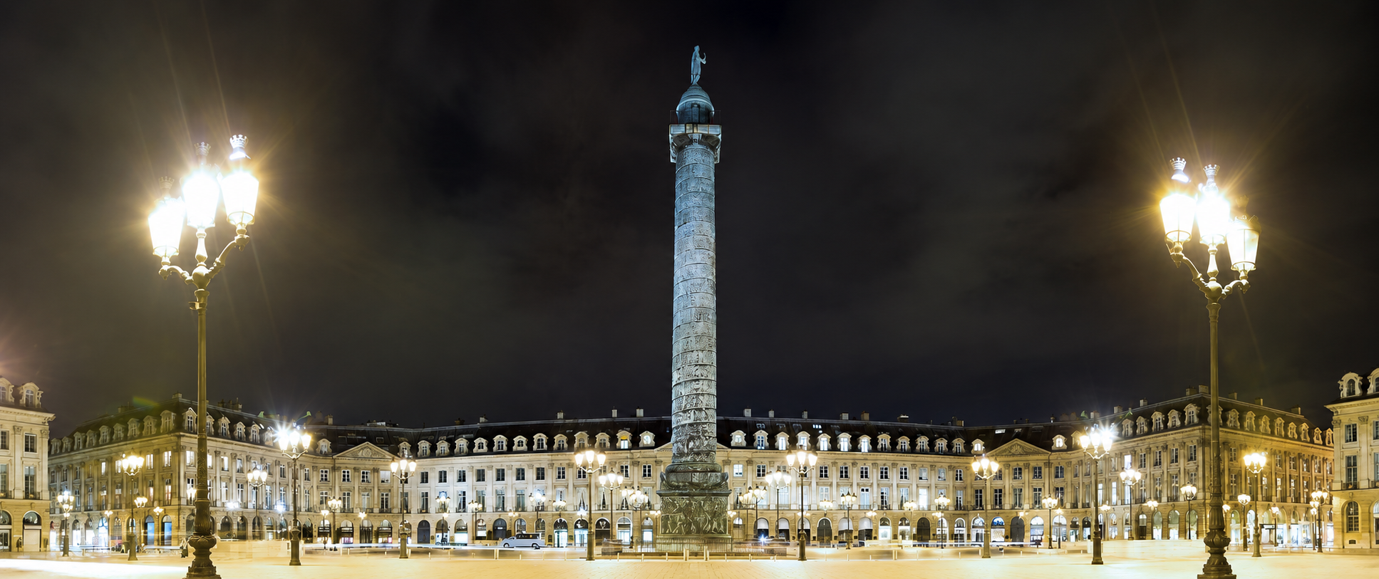 Place Vendôme à Paris — symbole de prestige immobilier et d'investissement de valeur
